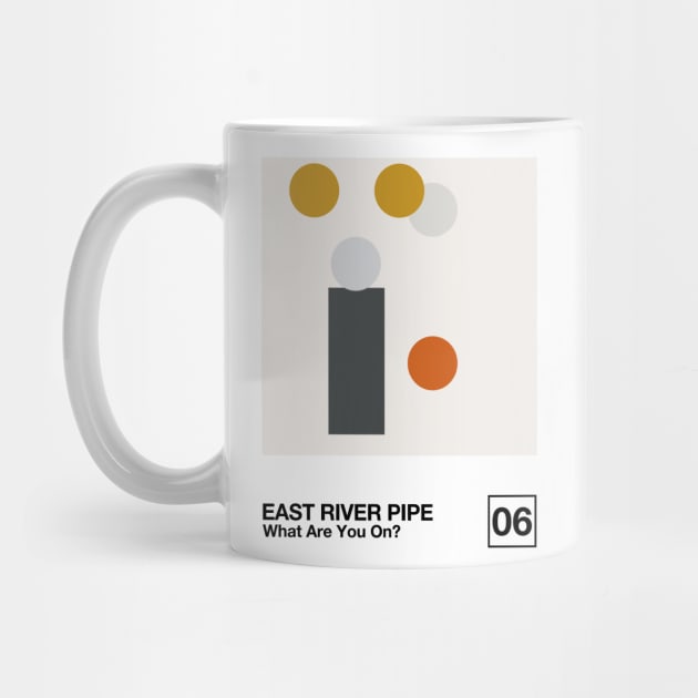 East River Pipe / Minimalist Graphic Artwork Poster Design by saudade